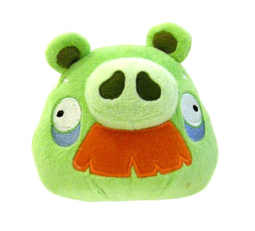 9899999775713 - ANGRY BIRDS PLUSH 5-INCH GRANDPA PIG WITH SOUND