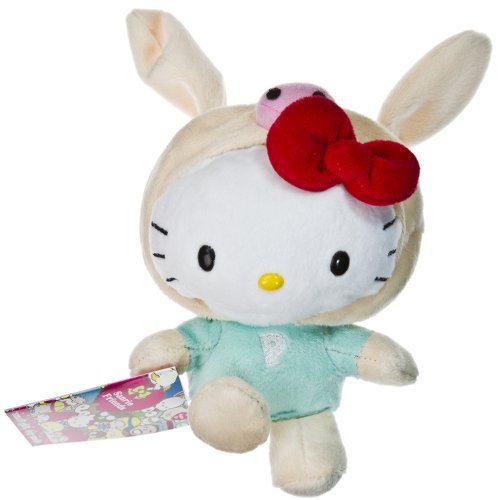 9899999936510 - HELLO KITTY 50TH ANNIVERSARY 6 PLUSH - DRESSED AS PIPPO