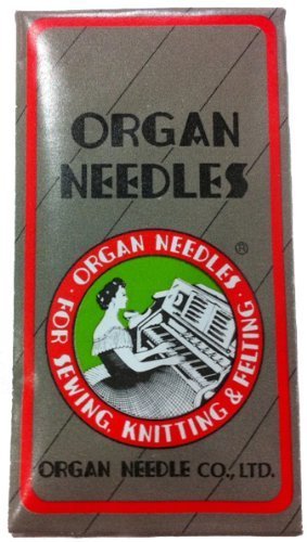 0009908012108 - BALL POINT SEWING MACHINE NEEDLES HOME-USE BY ORGAN NEEDLES (10 NEEDLES/PACK), SELECT SIZE (SIZE 80 / 12 BALL POINT)