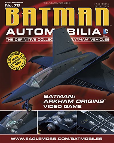 9926752871501 - BATMAN AUTOMOBILIA NO. 78 - BATMAN ARKHAM ORIGINS VIDEO GAME (BATWING)