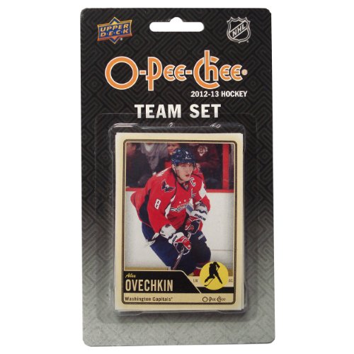 0099304287897 - NHL WASHINGTON CAPITALS 2012/13 UPPER DECK O-PEE-CHEE TEAM CARD SET (17 CARDS)