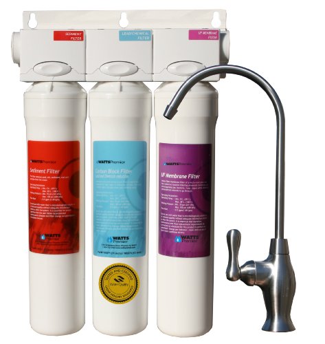 0099351531301 - WATTS PREMIER 531130 FILTER-PURE UF-3 3-STAGE WATER FILTRATION SYSTEM