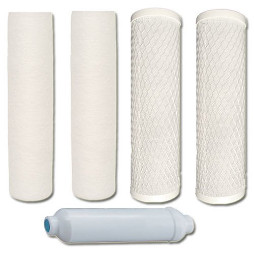 0099351560257 - WATTS 5-PK-4SV PREMIER 1-YEAR 4-STAGE REVERSE OSMOSIS REPLACEMENT FILTER KIT, 5-PACK