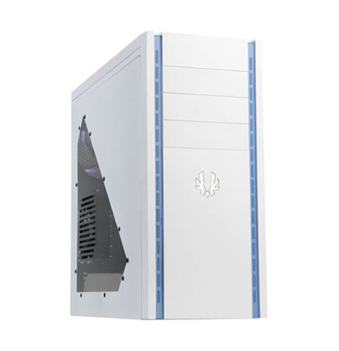 0993860382051 - BITFENIX ATX MID TOWER CASE WITHOUT POWER SUPPLY, WHITE BFC-SNB-150-WWWB-SP