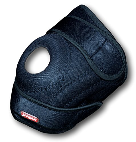 0099461265585 - NEOPRENE KNEE BRACE ADJUSTABLE OPEN PATELLA DESIGN - KNEE SUPPORT WITH STABILIZERS FOR USE DURING WORKOUT