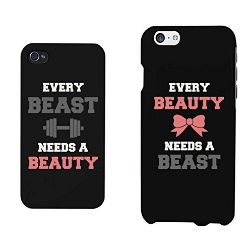 0099461480889 - BEAUTY AND BEAST NEED EACH OTHER COUPLES MATCHING CASES - IPHONE 4, IPHONE 5, IPHONE 5C, IPHONE 6, IPHONE 6 PLUS, GALAXY S3, GALAXY S4, GALAXY S5, HTC M8, LG G3
