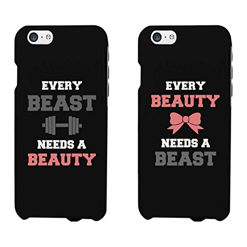 0099461480971 - BEAUTY AND BEAST NEED EACH OTHER COUPLES MATCHING CASES - IPHONE 4, IPHONE 5, IPHONE 5C, IPHONE 6, IPHONE 6 PLUS, GALAXY S3, GALAXY S4, GALAXY S5, HTC M8, LG G3