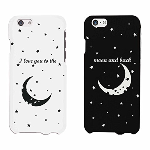 0099461483934 - I LOVE YOU TO THE MOON AND BACK COUPLES MATCHING CELL PHONE CASES FOR IPHONE 4, IPHONE 5, IPHONE 5C, IPHONE 6, IPHONE 6 PLUS, GALAXY S3, GALAXY S4, GALAXY S5, HTC ONE M8, LG G3