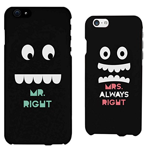 0099461486522 - MR AND MRS RIGHT MATCHING COUPLE PHONE CASES FOR IPHONE 4, IPHONE 5, IPHONE 5C, IPHONE 6, IPHONE 6 PLUS, GALAXY S3, GALAXY S4, GALAXY S5, HTC M8, LG G3