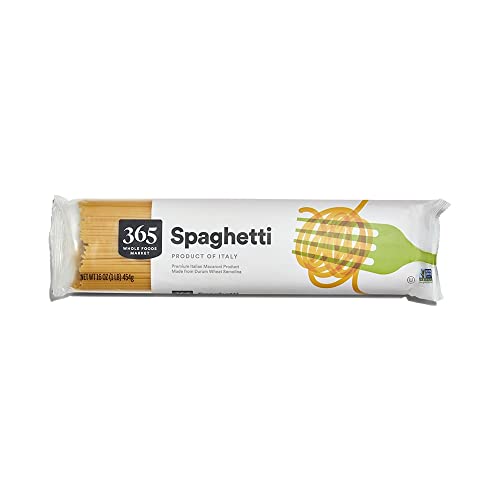 0099482400033 - 365 BY WHOLE FOODS MARKET, SPAGHETTI, 16 OUNCE