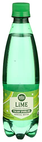 0099482431273 - WHOLE FOODS MARKET, LIME SPARKLING MINERAL, 500 ML