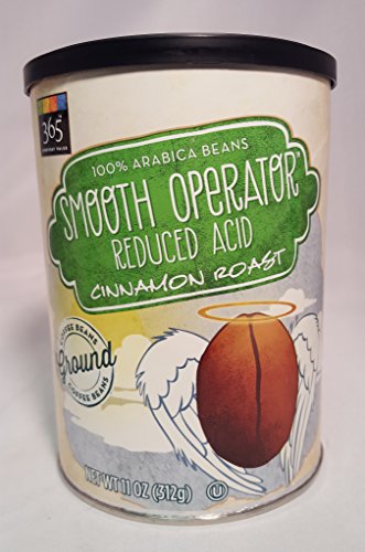 0099482447496 - WHOLE FOODS 365 EVERYDAY VALUE GROUND COFFEE 2 CANS (SMOOTH OPERATOR REDUCED ACID CINNAMON ROAST)