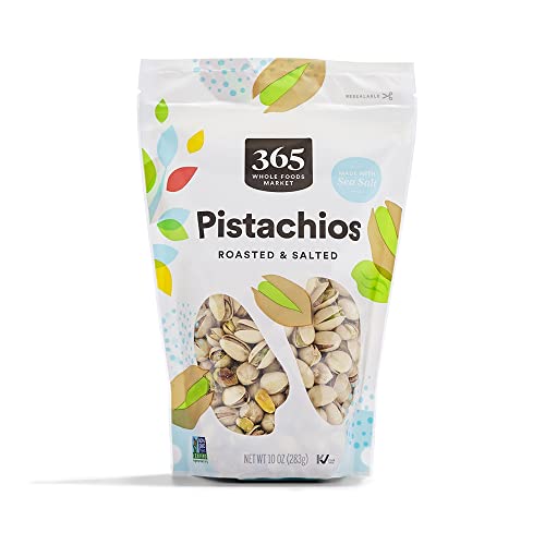 0099482473723 - 365 EVERYDAY VALUE, PISTACHIOS, ROASTED & SALTED, 10 OZ