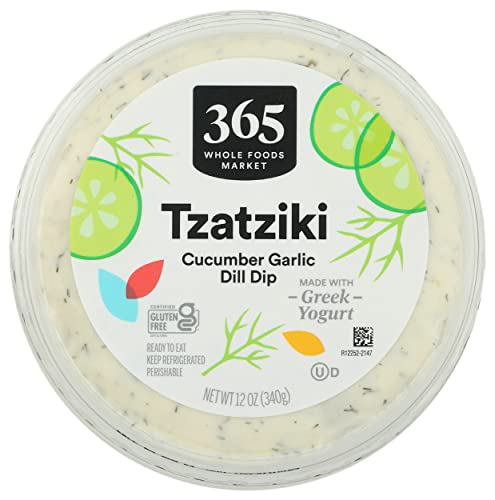 0099482481643 - 365 BY WHOLE FOODS MARKET, TZATZIKI, 12 OUNCE