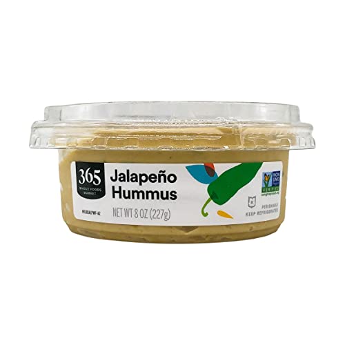 0099482483173 - 365 BY WHOLE FOODS MARKET, HUMMUS JALAPENO, 8 OUNCE