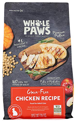  Whole Paws by Whole Foods Market, Adult Dog Food, Chicken &  Quinoa Recipe, 4 Pound : Pet Supplies