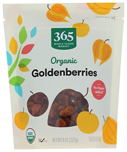 0099482498627 - 365 BY WHOLE FOODS MARKET, GOLDENBERRIES ORGANIC, 8 OUNCE