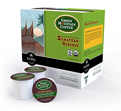 0099555000603 - K-CUPS GREEN MOUNTAIN SUMATRAN RESERVE COFFEE