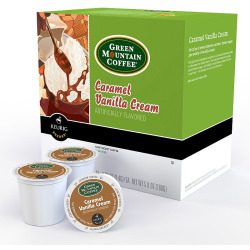 0099555007503 - GREEN MOUNTAIN COFFEE K-CUPS CARAMEL VANILLA CREAM COFFEE