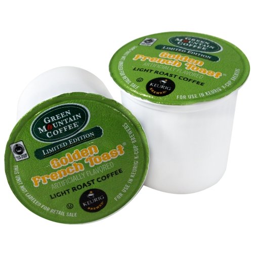 0099555007916 - K-CUPS GREEN MOUNTAIN GOLDEN FRENCH TOAST COFFEE