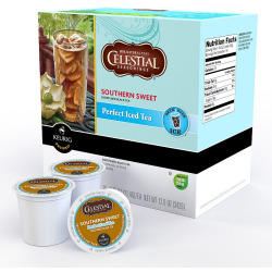 0099555012101 - K-CUPS CELESTIAL SEASONINGS PERFECT ICED SOUTHERN SWEET TEA