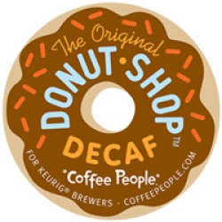 0099555018028 - K-CUP COFFEE PEOPLE ORIGINAL DONUT SHOP COFFEE DECAF