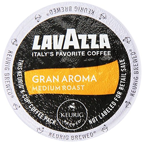 0099555060027 - LAVAZZA K-CUP PORTION PACK FOR KEURIG BREWERS, GRAN AROMA, 22 COUNT