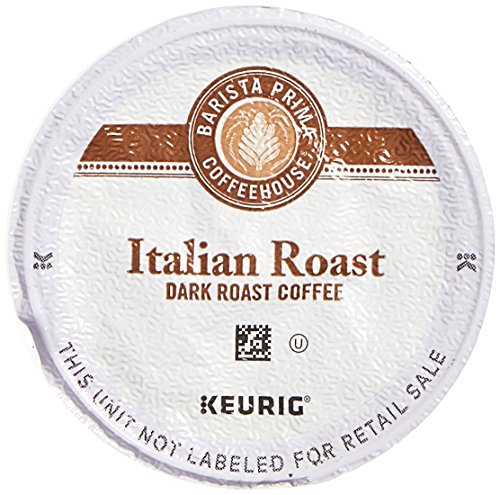 0099555066142 - BARISTA PRIMA COFFEEHOUSE, ITALIAN DARK ROAST, 24- COUNT K-CUP PORTION PACK FOR