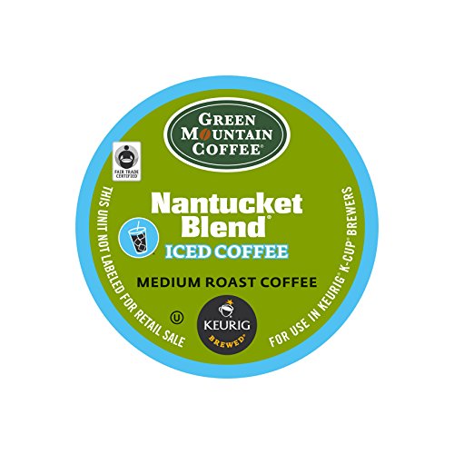 0099555068313 - GREEN MOUNTAIN NANTUCKET ICED K-CUP PORTION PACK FOR KEURIG K-CUP BREWERS