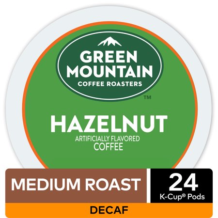 0099555077926 - GREEN MOUNTAIN COFFEE HAZELNUT DECAF K-CUP PORTION PACK FOR KEURIG K-CUP BREWERS 24