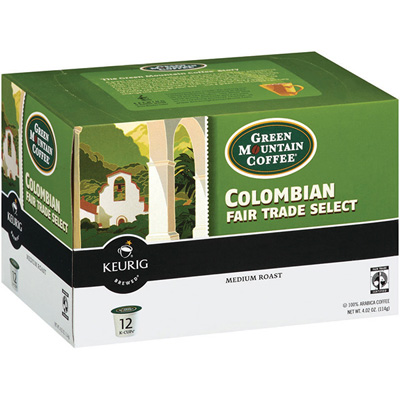 0099555080032 - COLUMBIAN FAIR TRADE SELECT K-CUP PORTION PACK FOR KEURIG K-CUP BREWERS