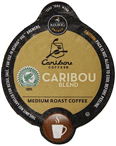0099555093100 - 16 CT CARIBOU COFFEE CARIBOU BLEND COFFEE VUE PACKS