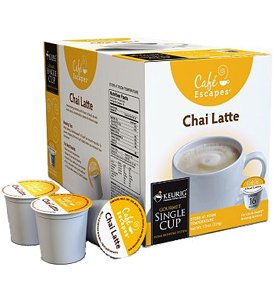 0099555158052 - KCUP CHAI LATTE SPECIALTY TEA CAFE ESCAPES