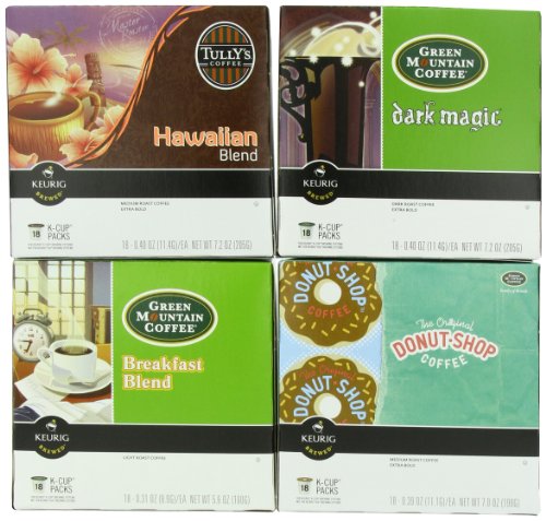 0099555158793 - GREEN MOUNTAIN COFFEE K CUP COFFEE VARIETY PACK, 72 COUNT