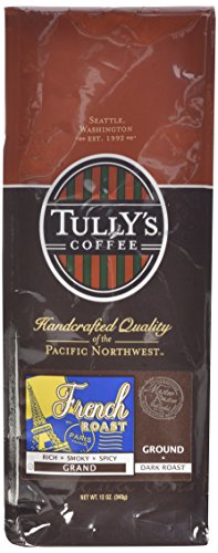 0099555382013 - TULLY'S COFFEE FRENCH ROAST GROUND BAGS