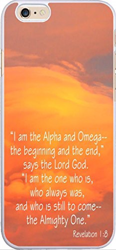 9969527241406 - CASE FOR IPHONE 6 PLUS CASE BIBLE VERSES CHRISTIAN QUOTES 5.5 INCHES I AM THE ALPHA AND OMEGA THE BEGINNING AND THE END