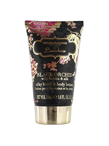 9973388233166 - BAYLIS & HARDING BLACK ORCHID SILKY HAND AND BODY LOTION 50ML