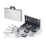 0099967114813 - PICNIC TIME MIRAGE 19-PIECE ALUMINUM ACCENTED BARBECUE SET