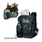 0099967211260 - PICNIC TIME TURISMO CARRYING CASE (BACKPACK) FOR TRAVEL ESSENTIAL - BLACK, GRAY - UCLA LOGO - POLYESTER, NYLON