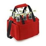 0099967248891 - PICNIC TIME TWELVE PACK INSULATED BEVERAGE CARRIER - RED