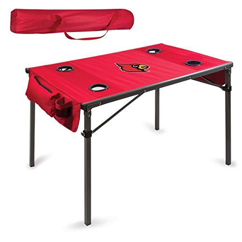 0099967352857 - TRAVEL TABLE RED/U OF LOUISVILLE