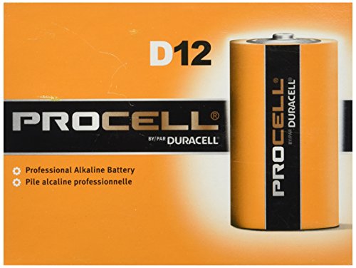 0999992387964 - DURACELL D12 PROCELL PROFESSIONAL ALKALINE BATTERY, 12 COUNT