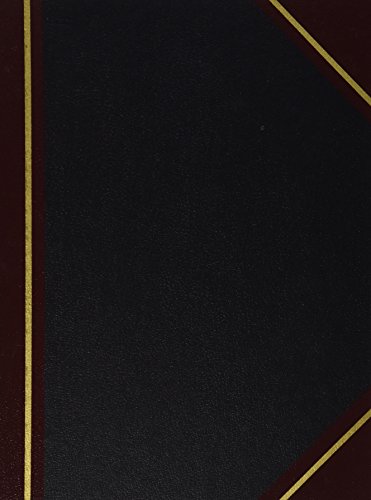 0999992766042 - NATIONAL BRAND TEXHIDE SERIES RECORD BOOK, BLACK, 10.375 X 8.375 300 PAGES
