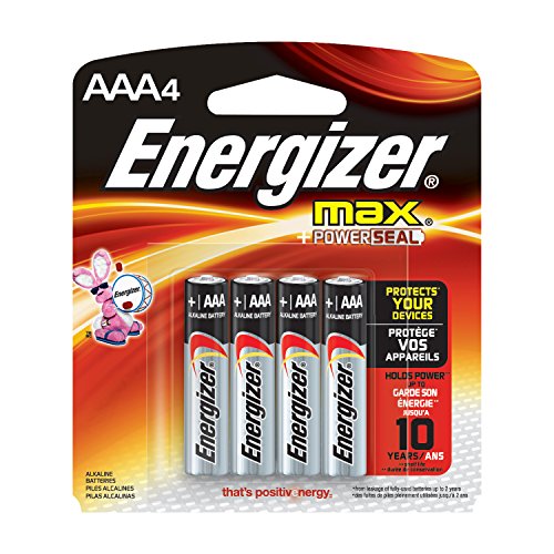 0999992846379 - ENERGIZER MAX AAA BATTERIES, DESIGNED TO PREVENT DAMAGING LEAKS (4 PACK)
