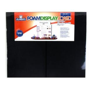 0999992952544 - ELMER'S CFC-FREE POLYSTYRENE FOAM PREMIUM DISPLAY BOARD, OPEN: 36 INCHES X 48 INCHES, CLOSED: 24 INCHES X 36 INCHES, BLACK, 12/CARTON