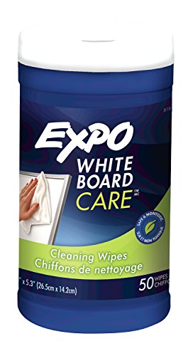 0999994026113 - EXPO WHITE BOARD CARE, CLEANING WIPES, 8X5.5, 50 COUNT