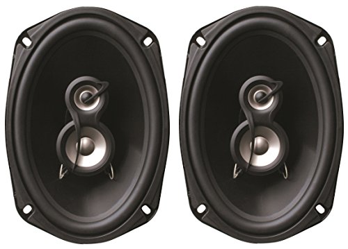 0999994072769 - PLANET AUDIO TQ693 6 X 9-INCH 3-WAY POLY INJECTION CONE SPEAKER SYSTEM (BLACK)