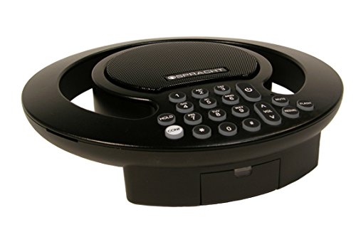 0999996723584 - SPRACHT AURA SOHO PLUS FULL-DUPLEX ANALOG CONFERENCE PHONE WITH EXPANDED CAPABILITY AND 5 MICROPHONES