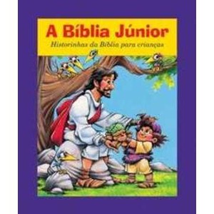 9788573254464 - A BÍBLIA JÚNIOR - HISTORINHAS DA BÍBLIA PARA CRIANÇAS - CAPA AZUL - DORIS RIKKERS