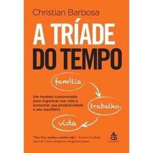 9788575427248 - A TRÍADE DO TEMPO - UM MODELO COMPROVADO PARA ORGANIZAR SUA VIDA, AUMENTAR SUA PRODUTIVIDADE E SEU E - CHRISTIAN BARBOSA